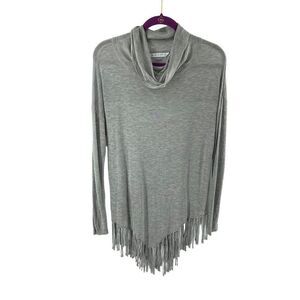 Peter Nygard Women’s Gray Long Sleeve Cowl Neck Sweater Size Medium/M